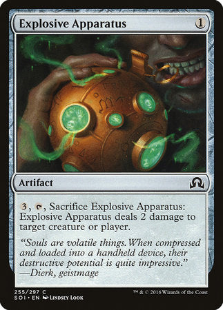 Explosive Apparatus [Shadows over Innistrad] | Eastridge Sports Cards & Games