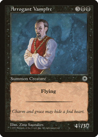 Arrogant Vampire [Portal] | Eastridge Sports Cards & Games