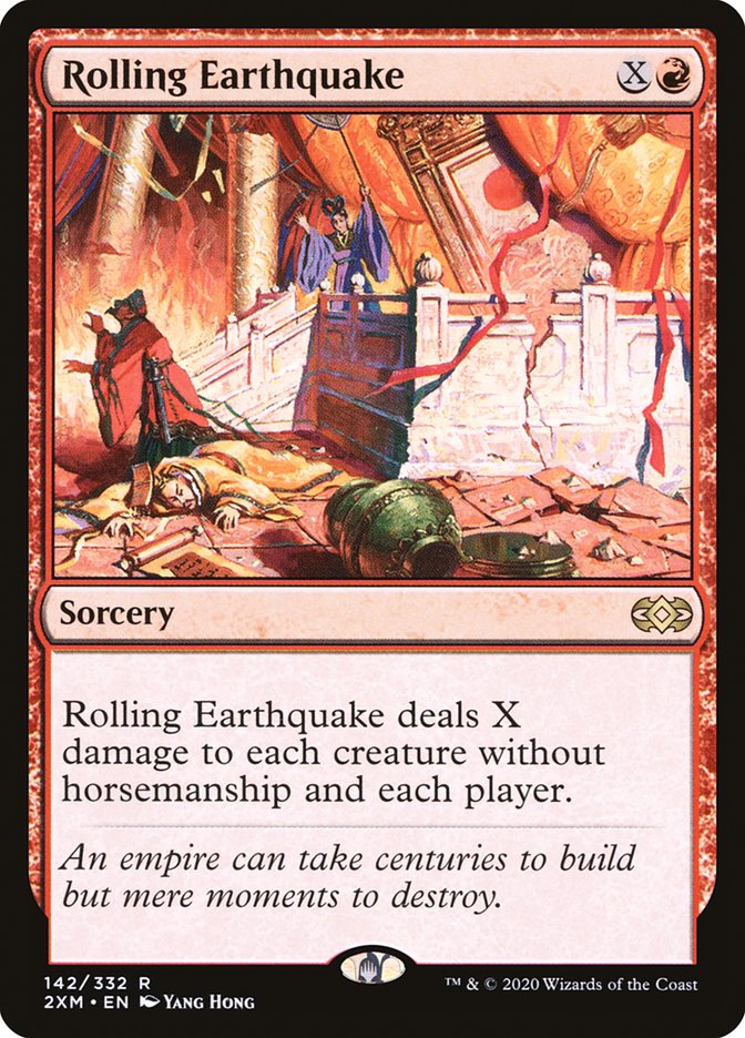 Rolling Earthquake [Double Masters] | Eastridge Sports Cards & Games