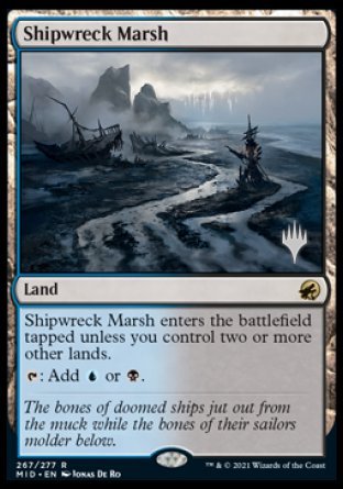 Shipwreck Marsh (Promo Pack) [Innistrad: Midnight Hunt Promos] | Eastridge Sports Cards & Games