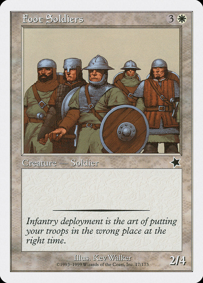 Foot Soldiers [Starter 1999] | Eastridge Sports Cards & Games