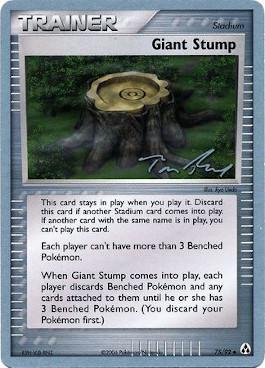Giant Stump (75/92) (Legendary Ascent - Tom Roos) [World Championships 2007] | Eastridge Sports Cards & Games