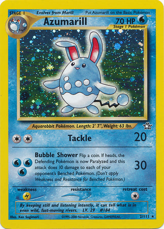 Azumarill (2/111) [Neo Genesis Unlimited] | Eastridge Sports Cards & Games