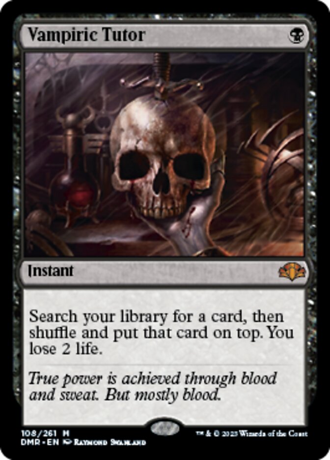 Vampiric Tutor [Dominaria Remastered] | Eastridge Sports Cards & Games