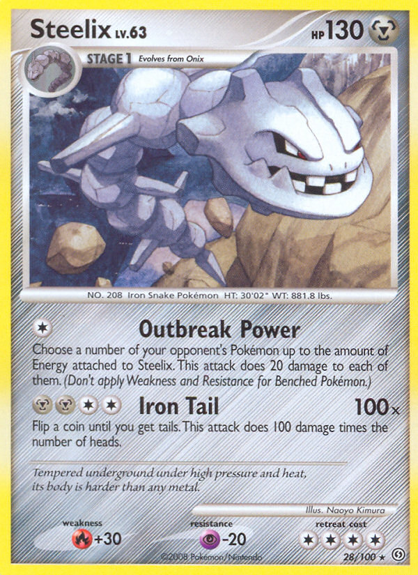 Steelix (28/100) [Diamond & Pearl: Stormfront] | Eastridge Sports Cards & Games