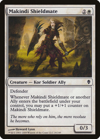 Makindi Shieldmate [Zendikar] | Eastridge Sports Cards & Games