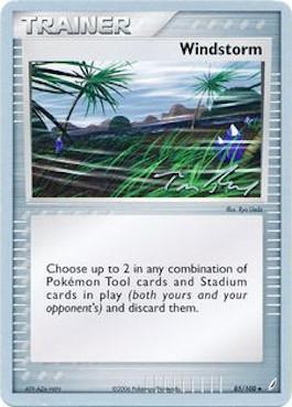 Windstorm (85/100) (Legendary Ascent - Tom Roos) [World Championships 2007] | Eastridge Sports Cards & Games