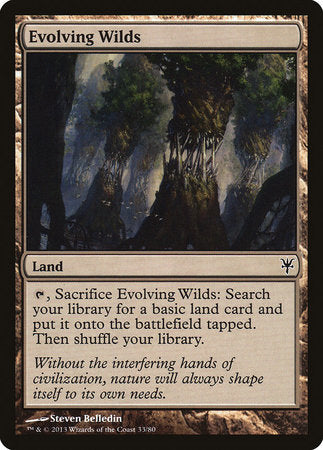 Evolving Wilds [Duel Decks: Sorin vs. Tibalt] | Eastridge Sports Cards & Games