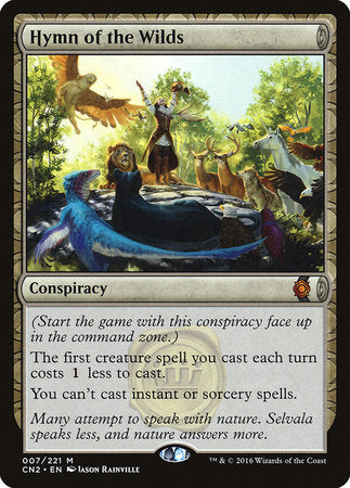 Hymn of the Wilds [Conspiracy: Take the Crown] | Eastridge Sports Cards & Games