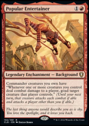 Popular Entertainer [Commander Legends: Battle for Baldur's Gate] | Eastridge Sports Cards & Games