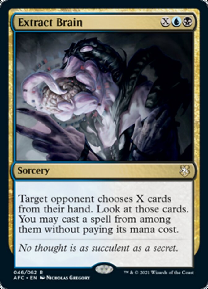 Extract Brain [Dungeons & Dragons: Adventures in the Forgotten Realms Commander] | Eastridge Sports Cards & Games
