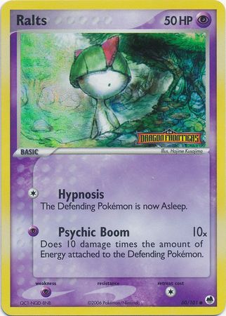 Ralts (60/101) (Stamped) [EX: Dragon Frontiers] | Eastridge Sports Cards & Games
