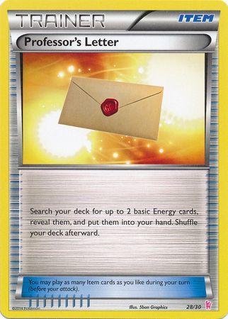 Professor's Letter (28/30) [XY: Trainer Kit - Sylveon] | Eastridge Sports Cards & Games