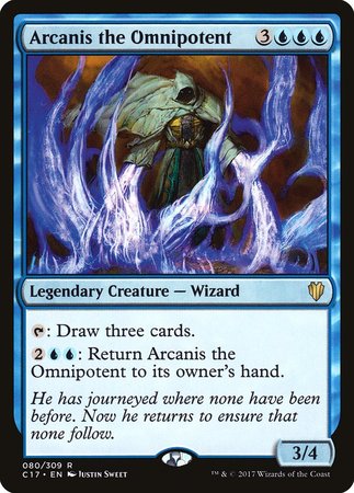 Arcanis the Omnipotent [Commander 2017] | Eastridge Sports Cards & Games