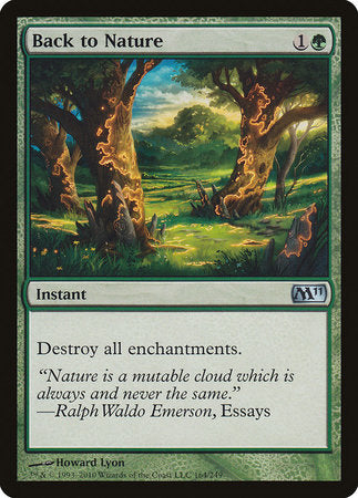Back to Nature [Magic 2011] | Eastridge Sports Cards & Games