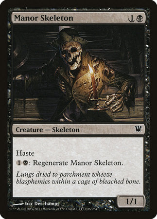Manor Skeleton [Innistrad] | Eastridge Sports Cards & Games