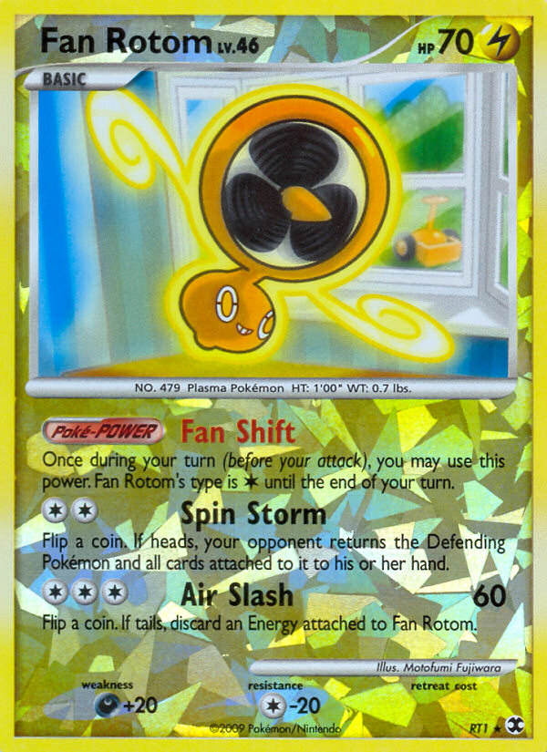 Fan Rotom (RT1) [Platinum: Rising Rivals] | Eastridge Sports Cards & Games