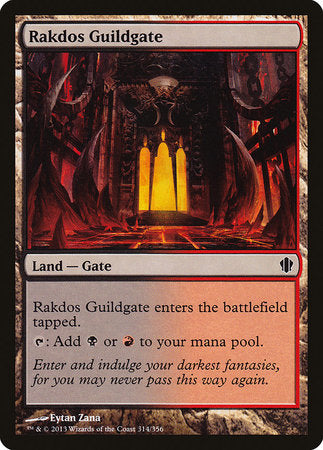 Rakdos Guildgate [Commander 2013] | Eastridge Sports Cards & Games