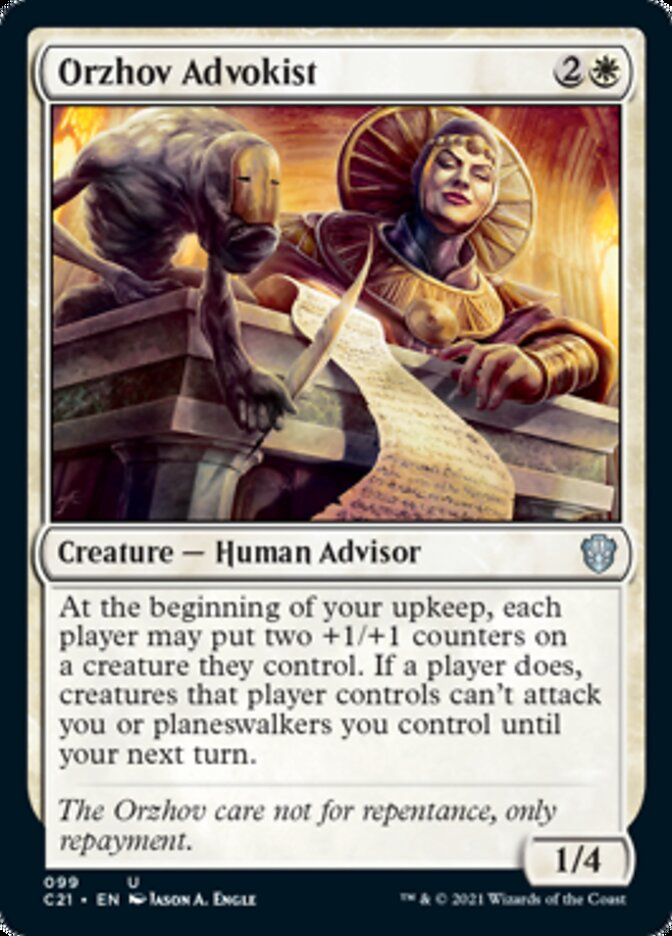 Orzhov Advokist [Commander 2021] | Eastridge Sports Cards & Games