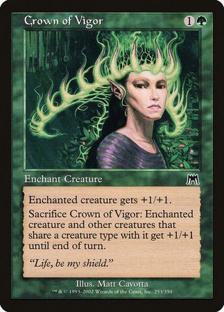 Crown of Vigor [Onslaught] | Eastridge Sports Cards & Games