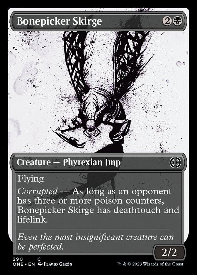 Bonepicker Skirge (Showcase Ichor) [Phyrexia: All Will Be One] | Eastridge Sports Cards & Games