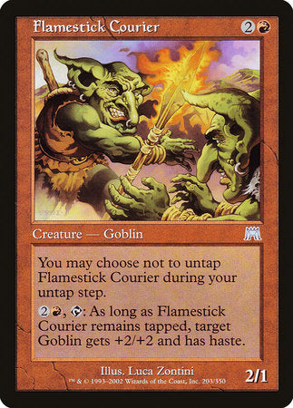Flamestick Courier [Onslaught] | Eastridge Sports Cards & Games