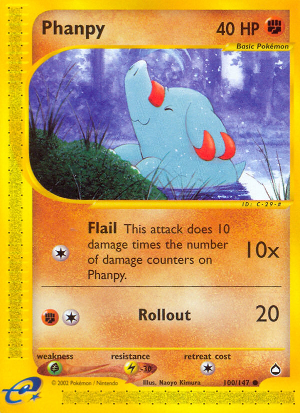 Phanpy (100/147) [Aquapolis] | Eastridge Sports Cards & Games