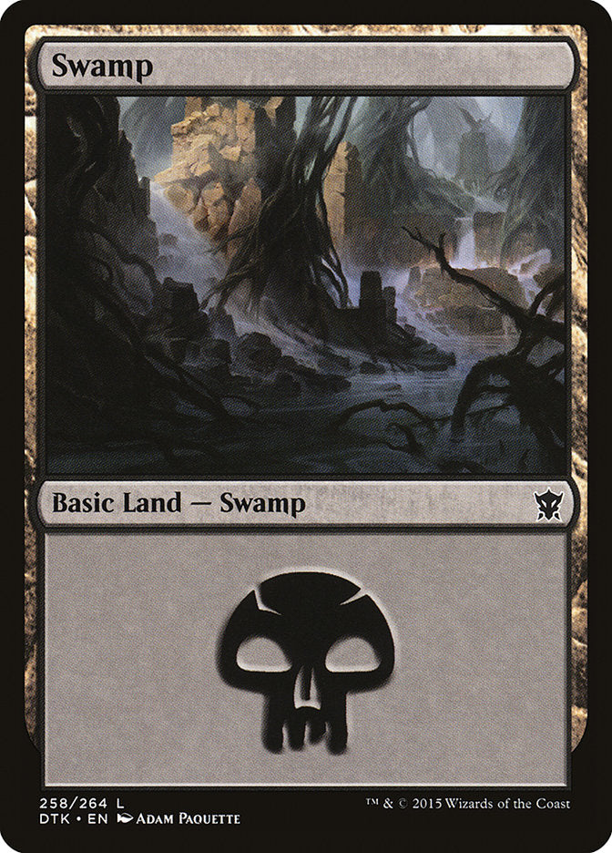 Swamp (258) [Dragons of Tarkir] | Eastridge Sports Cards & Games