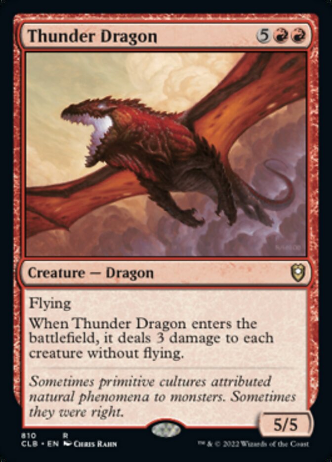 Thunder Dragon [Commander Legends: Battle for Baldur's Gate] | Eastridge Sports Cards & Games