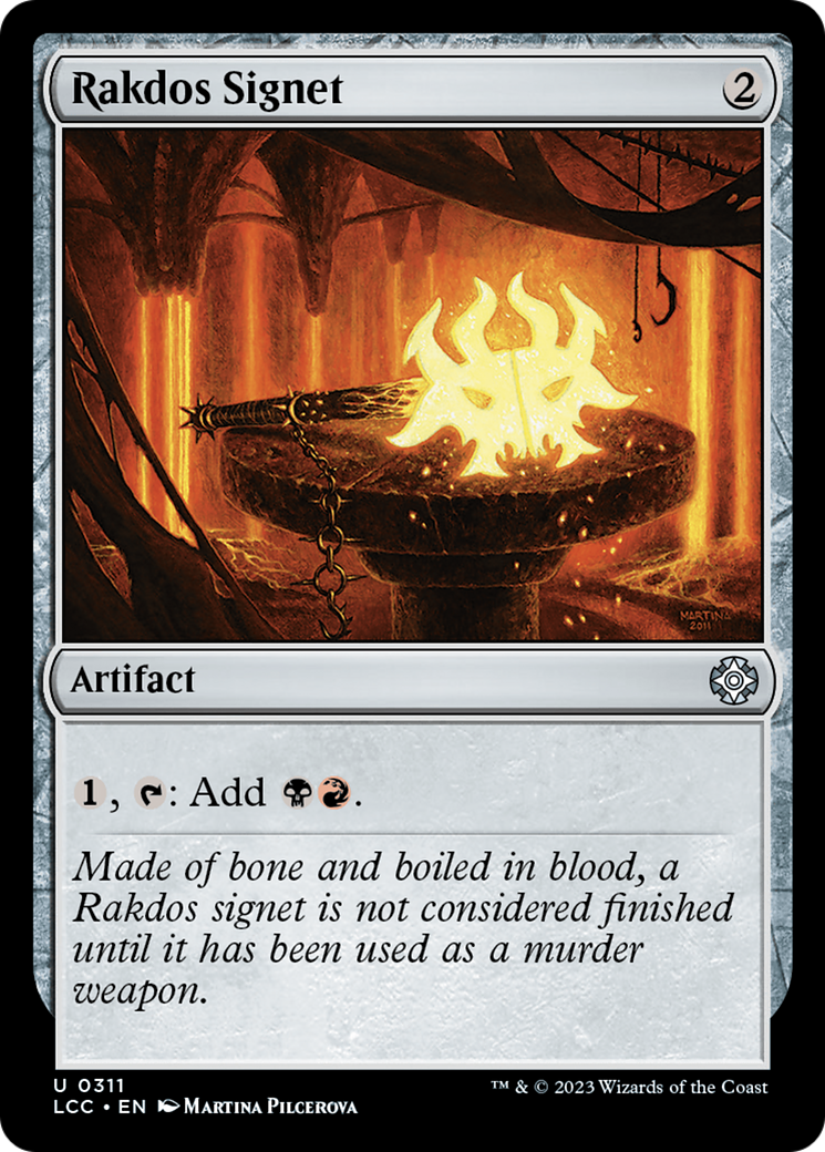 Rakdos Signet [The Lost Caverns of Ixalan Commander] | Eastridge Sports Cards & Games