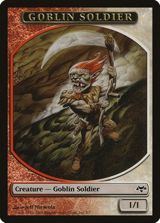 Goblin Soldier Token [Eventide Tokens] | Eastridge Sports Cards & Games