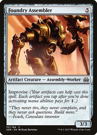 Foundry Assembler [Aether Revolt] | Eastridge Sports Cards & Games