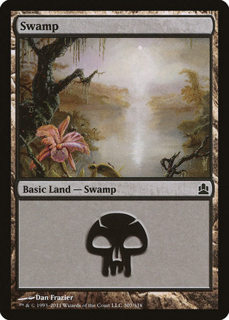 Swamp (307) [Commander 2011] | Eastridge Sports Cards & Games