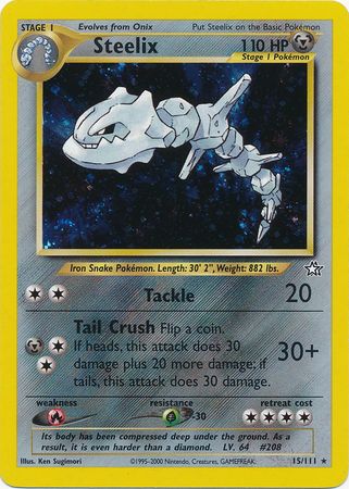 Steelix (15/111) [Neo Genesis Unlimited] | Eastridge Sports Cards & Games