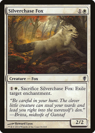 Silverchase Fox [Conspiracy] | Eastridge Sports Cards & Games