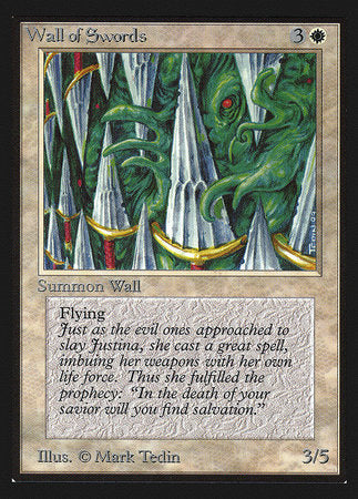 Wall of Swords (IE) [Intl. Collectors’ Edition] | Eastridge Sports Cards & Games