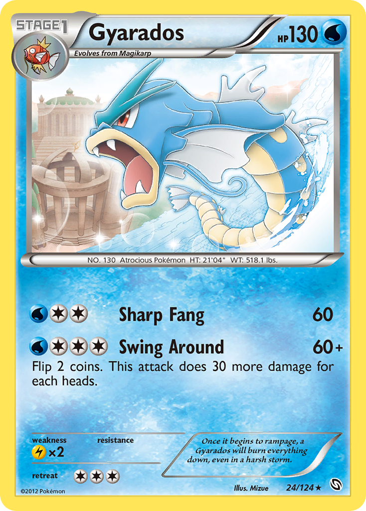 Gyarados (24/124) [Black & White: Dragons Exalted] | Eastridge Sports Cards & Games