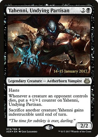 Yahenni, Undying Partisan [Aether Revolt Promos] | Eastridge Sports Cards & Games