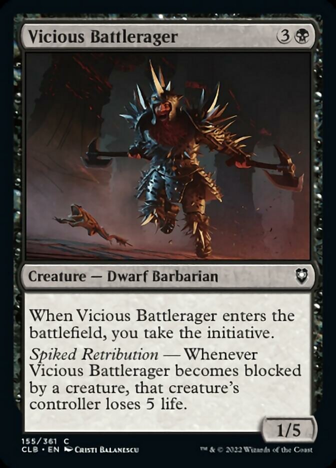 Vicious Battlerager [Commander Legends: Battle for Baldur's Gate] | Eastridge Sports Cards & Games