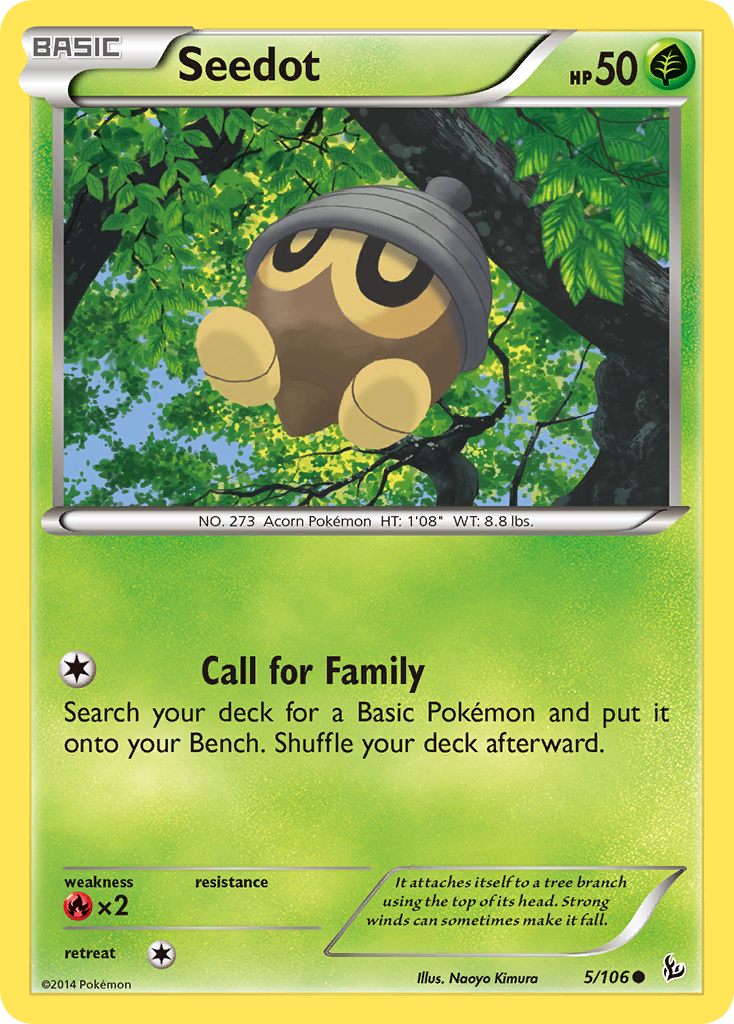 Seedot (5/106) [XY: Flashfire] | Eastridge Sports Cards & Games