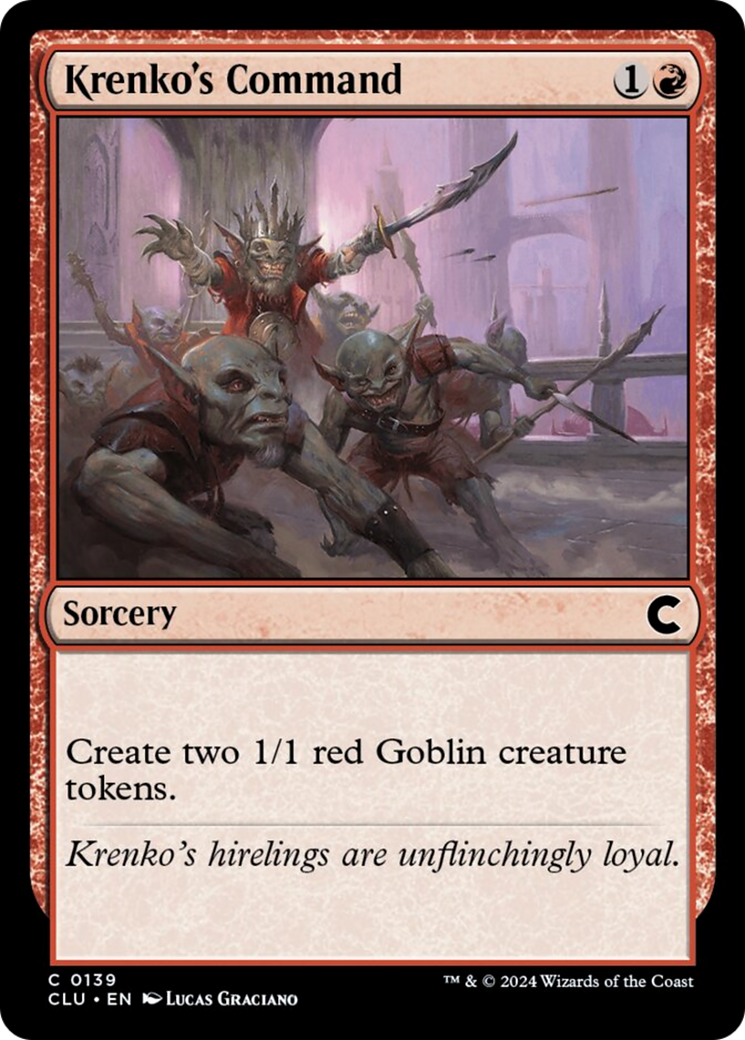 Krenko's Command [Ravnica: Clue Edition] | Eastridge Sports Cards & Games