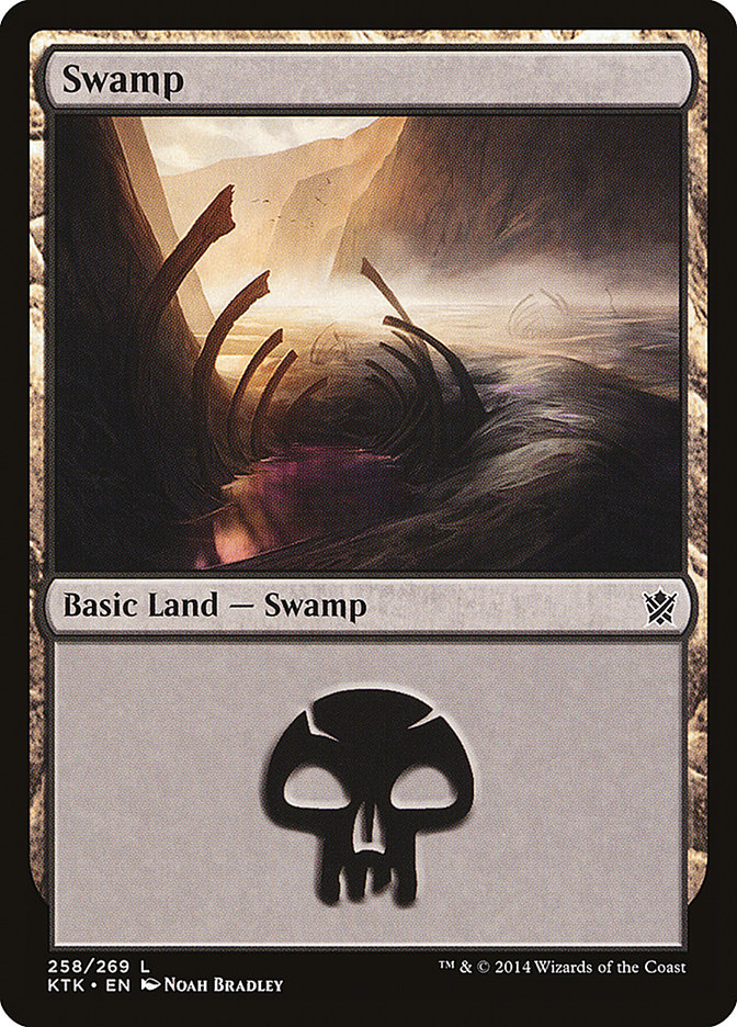 Swamp (258) [Khans of Tarkir] | Eastridge Sports Cards & Games