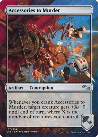 Accessories to Murder [Unstable] | Eastridge Sports Cards & Games