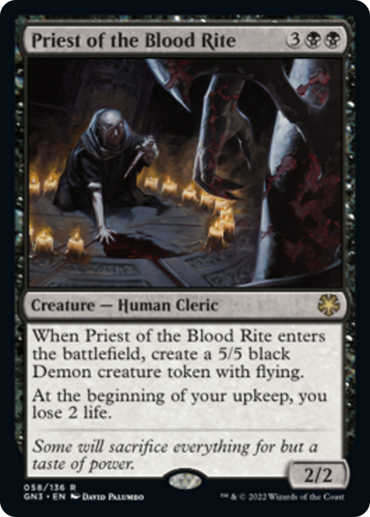 Priest of the Blood Rite [Game Night: Free-for-All] | Eastridge Sports Cards & Games