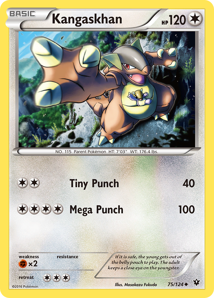 Kangaskhan (75/124) [XY: Fates Collide] | Eastridge Sports Cards & Games