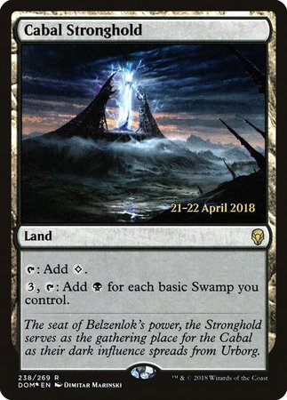 Cabal Stronghold [Dominaria Promos] | Eastridge Sports Cards & Games