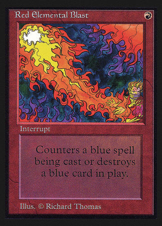 Red Elemental Blast (IE) [Intl. Collectors’ Edition] | Eastridge Sports Cards & Games