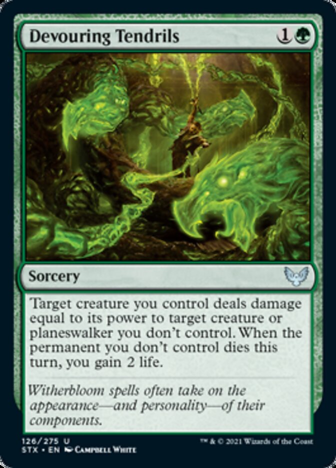 Devouring Tendrils [Strixhaven: School of Mages] | Eastridge Sports Cards & Games