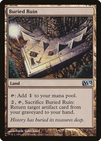 Buried Ruin [Magic 2012] | Eastridge Sports Cards & Games