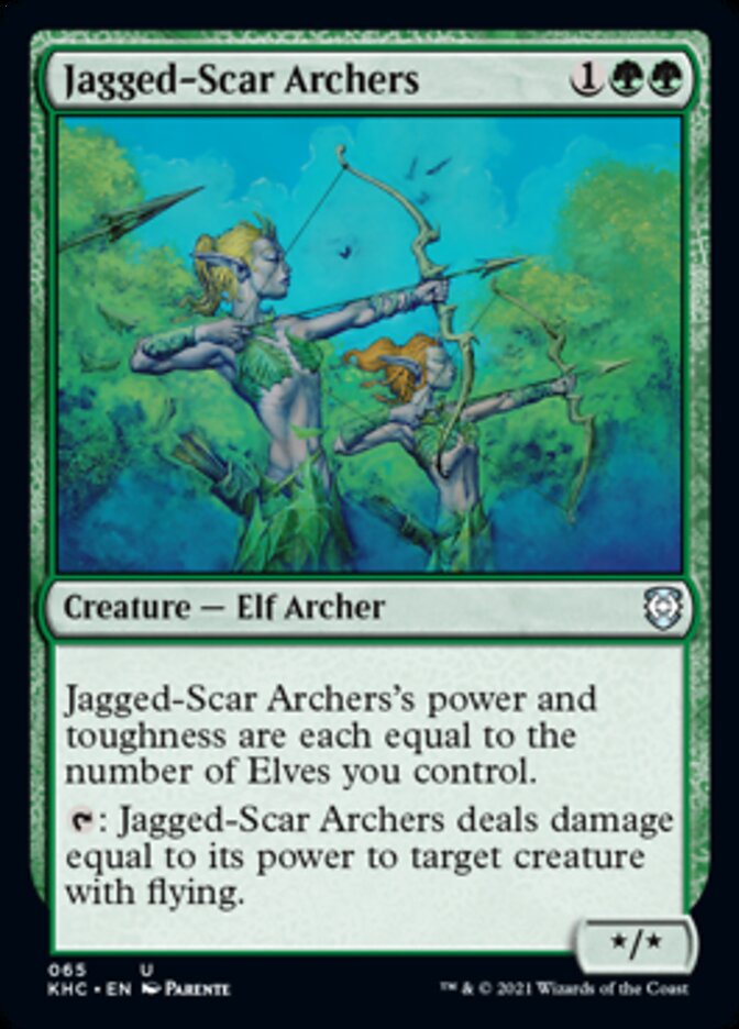 Jagged-Scar Archers [Kaldheim Commander] | Eastridge Sports Cards & Games
